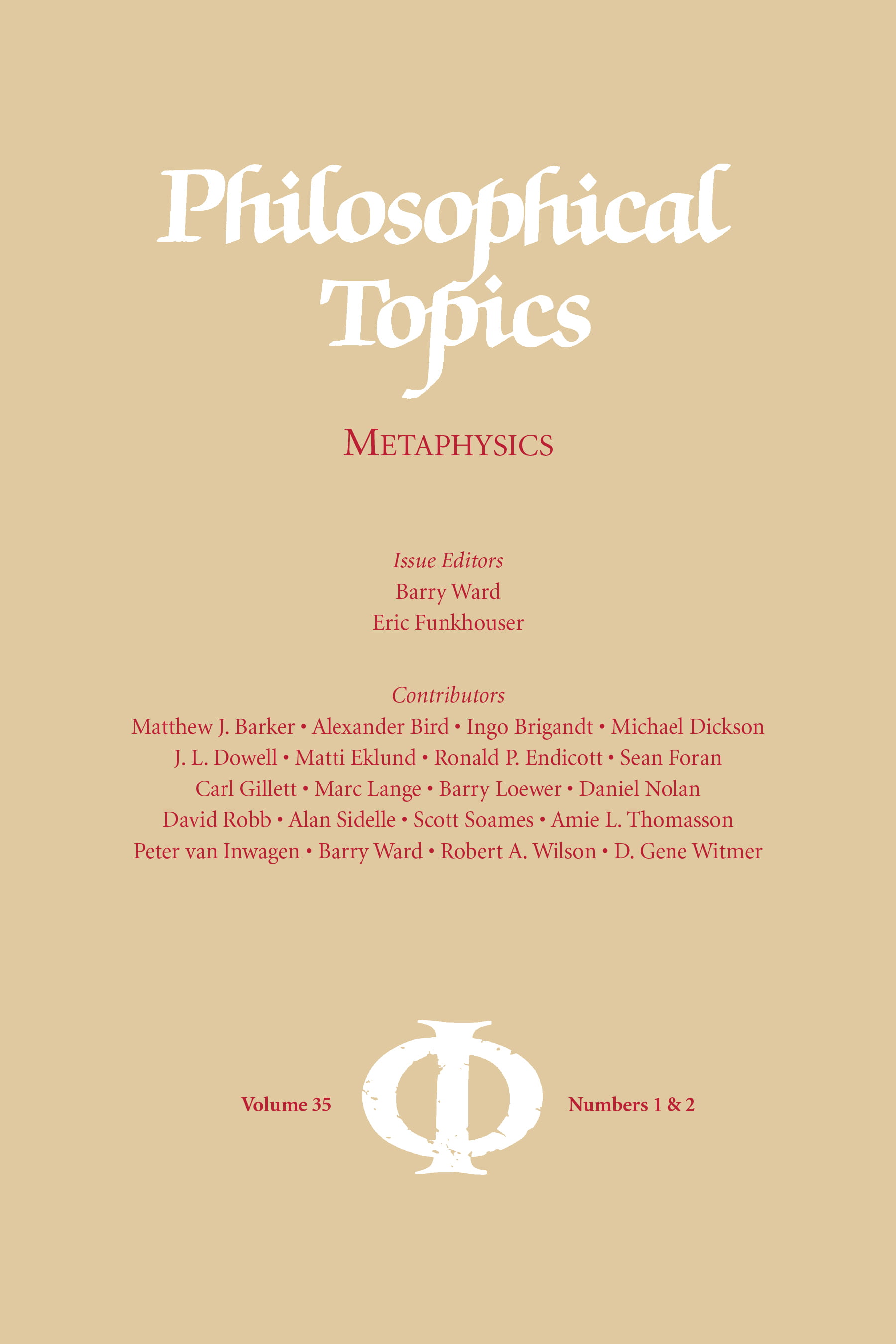metaphysics essay topics
