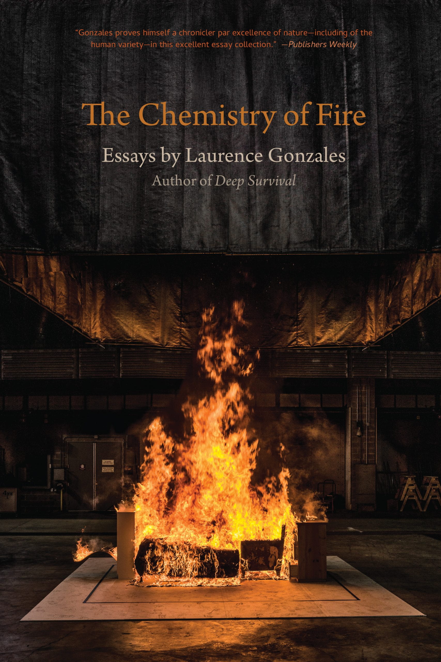 cover for The Chemistry of Fire by Laurence Gonzales