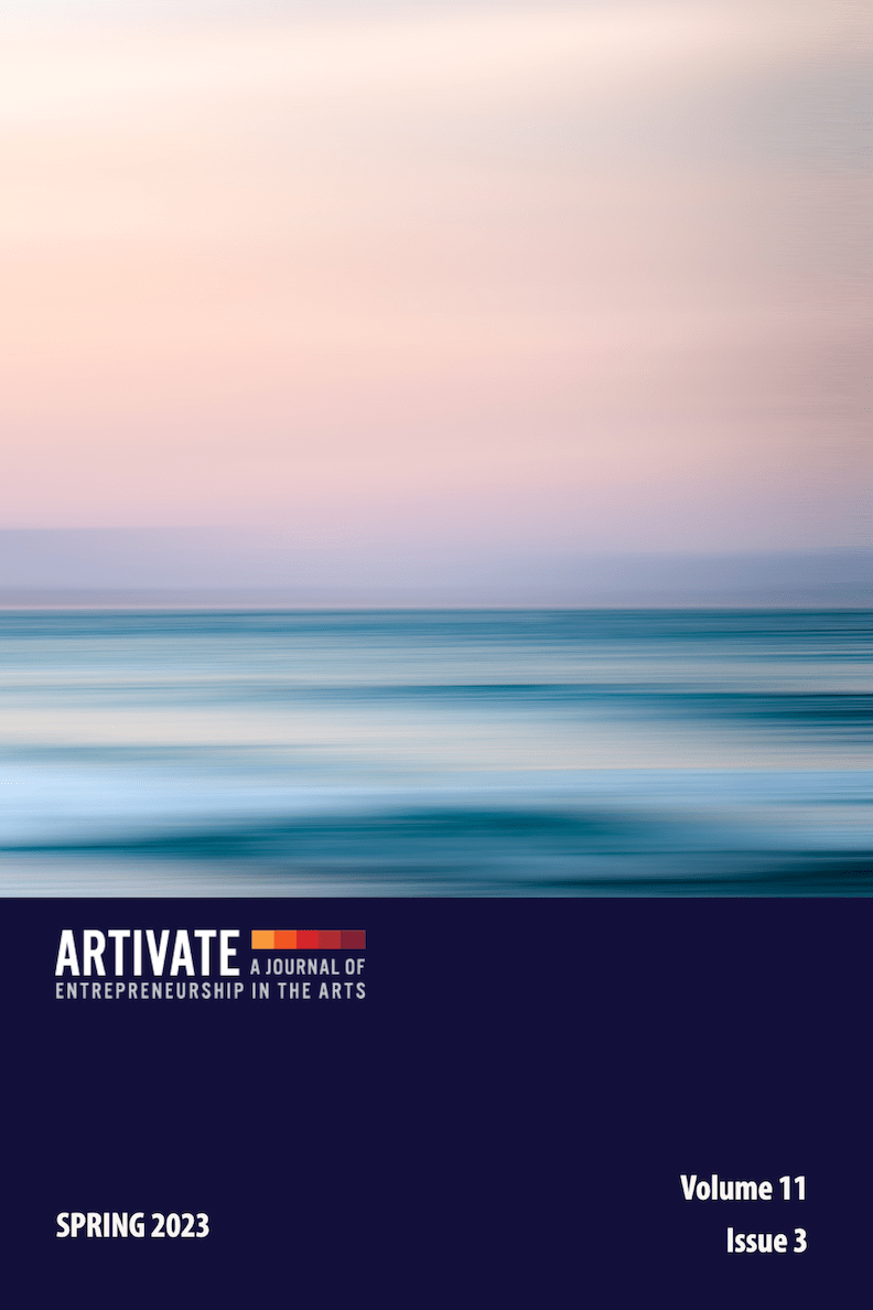Artivate Vol. 11 No. 3 cover image